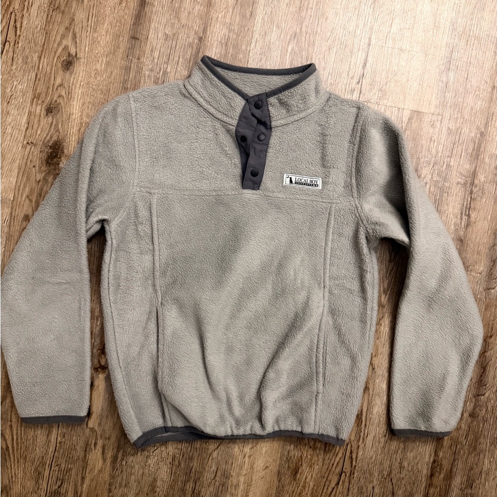Local Boy Outfitters • Snap Fleece Pullover Sweater